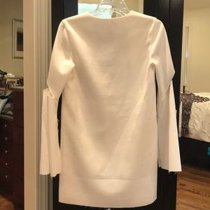 Stylestalker Dresses - Style stalker white v neck form fitting dress Stylestalker Dresses - Style stalker white v neck form fitting dress